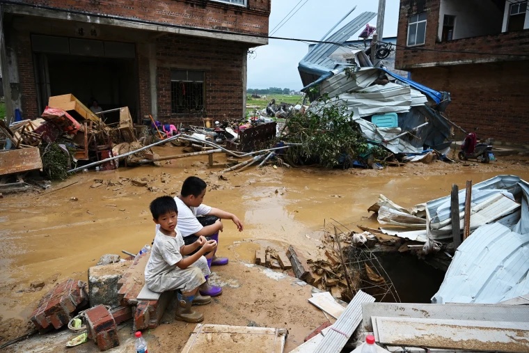 Rescate tras las inundaciones